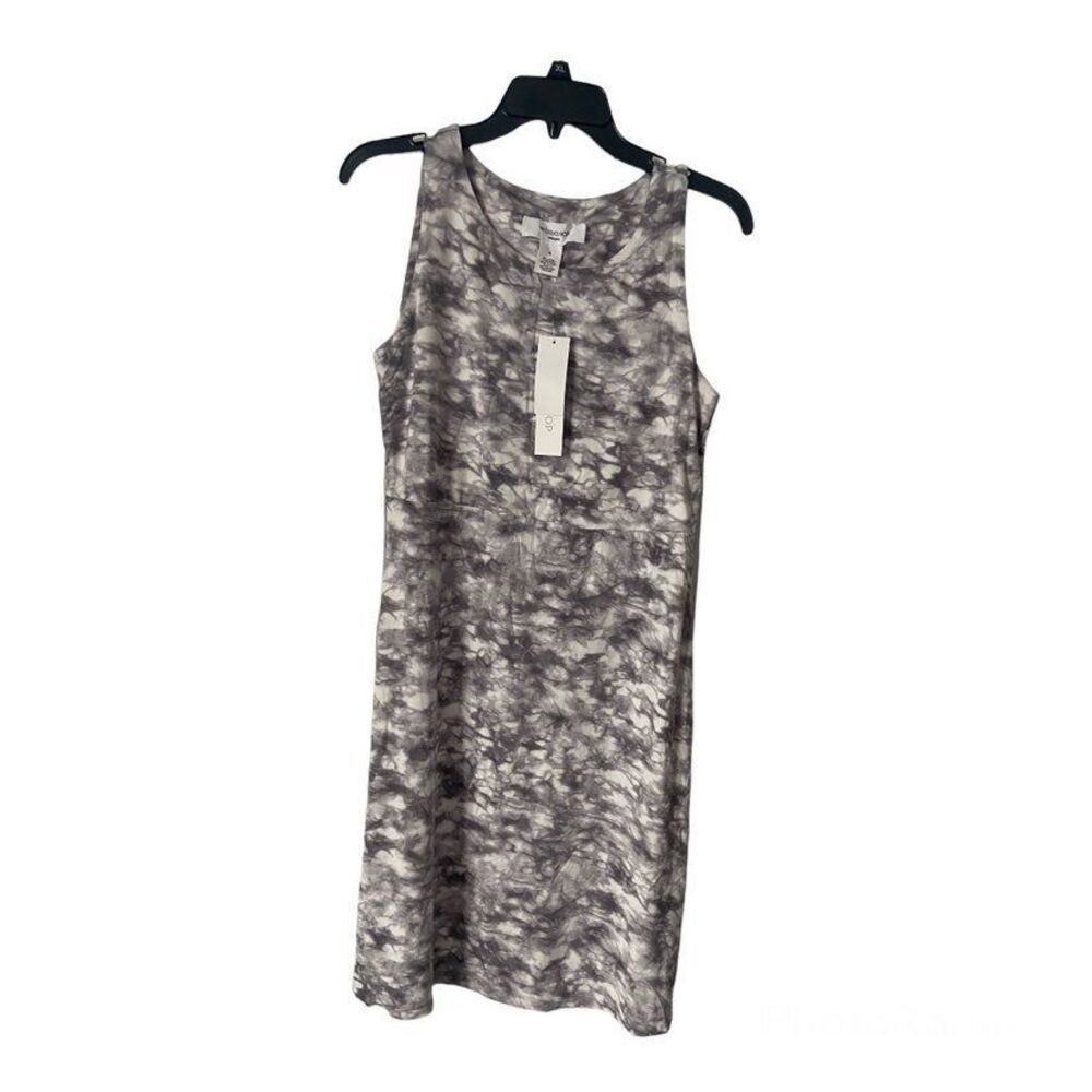 Womens Dress Workshop Grey & White size Small